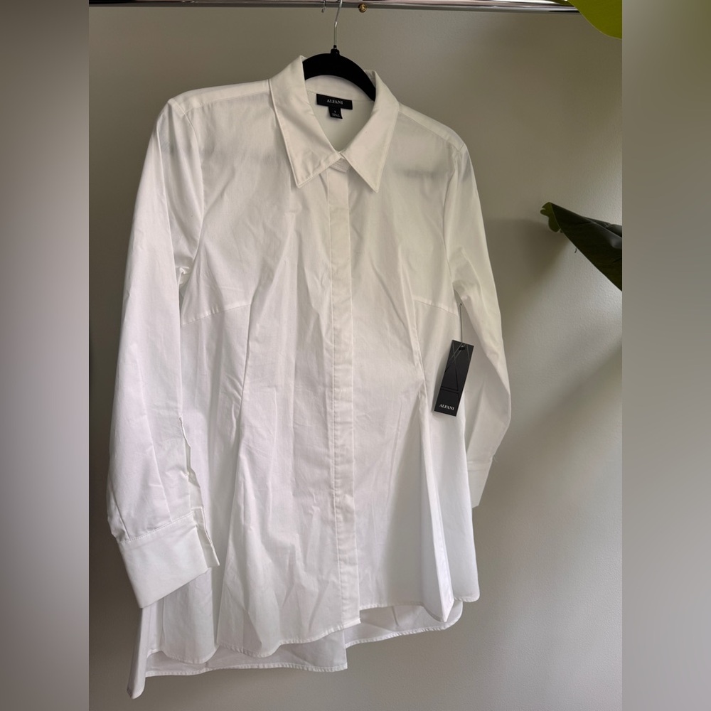 Alfani White Camisole Top Classic Style